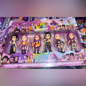Kpop hunter action figures set of 6